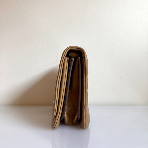 Tory Burch Charlie Shoulder Bag - Wren Brown - Picture 4 of 16